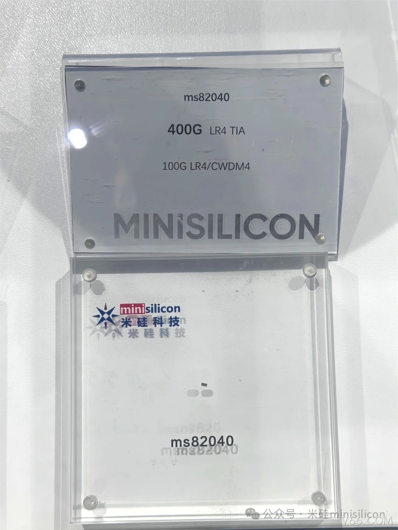 V66.COM科技OFC2024 展出新一代400G TIA ms82040